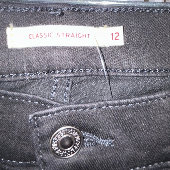 NWT Levi’s women’s classic straight leg mid rise - Picture 6 of 8